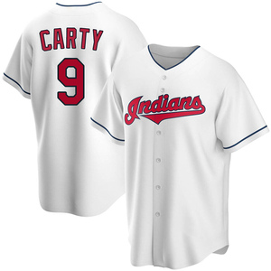Men's Rico Carty Cleveland Guardians Replica White Home Jersey
